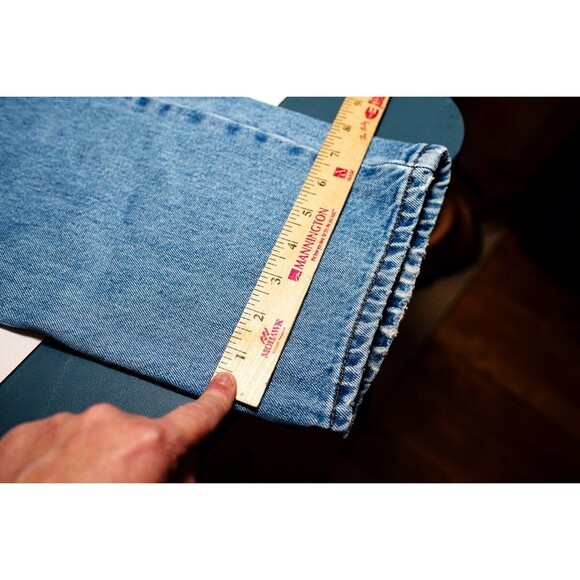 levi's mens 505 regular fit jeans W32 L30 blue denim casual levis - Picture 10 of 10